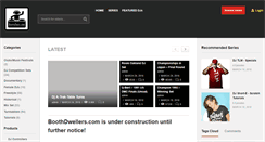 Desktop Screenshot of boothdwellers.com